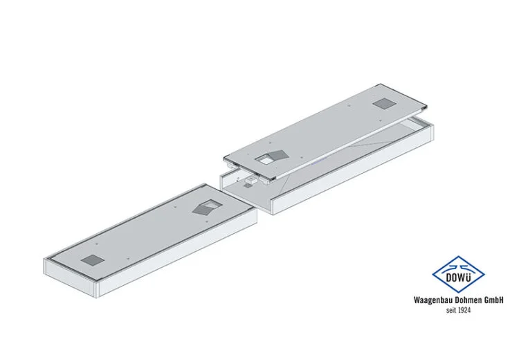 Truck scale WD 25 v