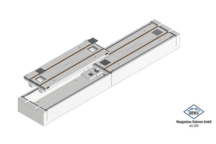 Combined Rail and Truck Scale WD 50