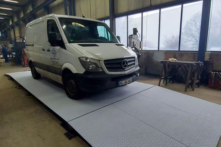 Truck scale WD 91 – Small truck scale – View 3