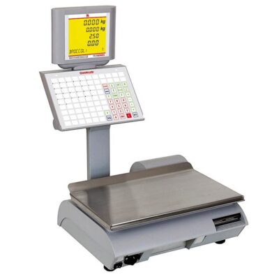 Price computing scales with receipt or label printer