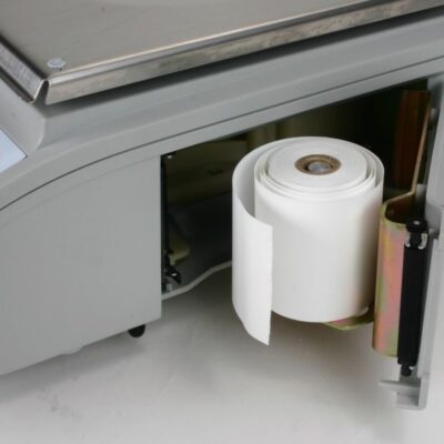 Price computing scales with receipt or label printer