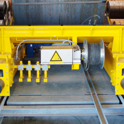 40 t coil scale with rails 5.00 m x 2.50 m