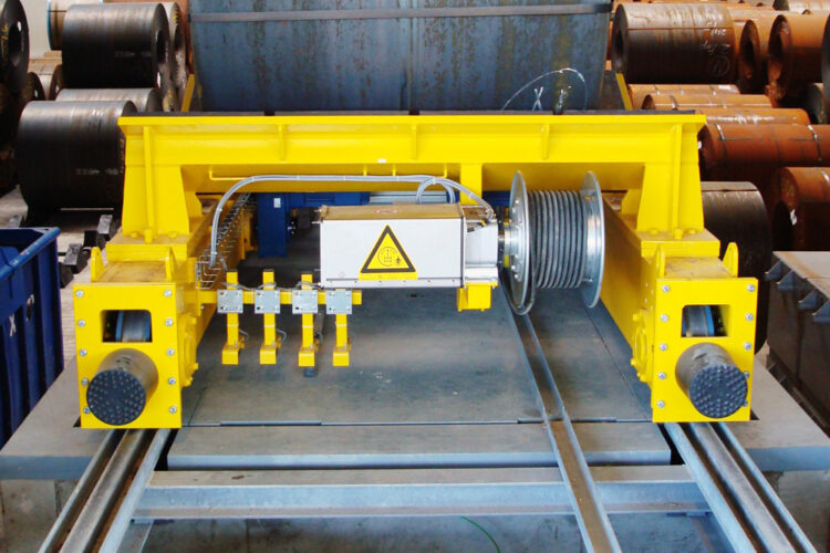 40 t coil scale with rails 5.00 m x 2.50 m