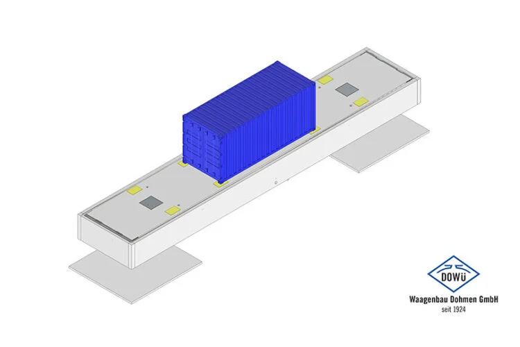 Truck Scale WD 10 for Sea Containers