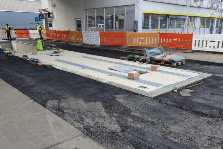 Truck Scale WD10 for Roll-off Containers – View 1