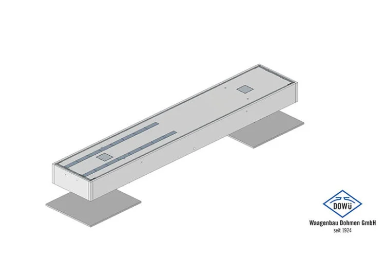 Truck Scale WD10 for Roll-off Containers